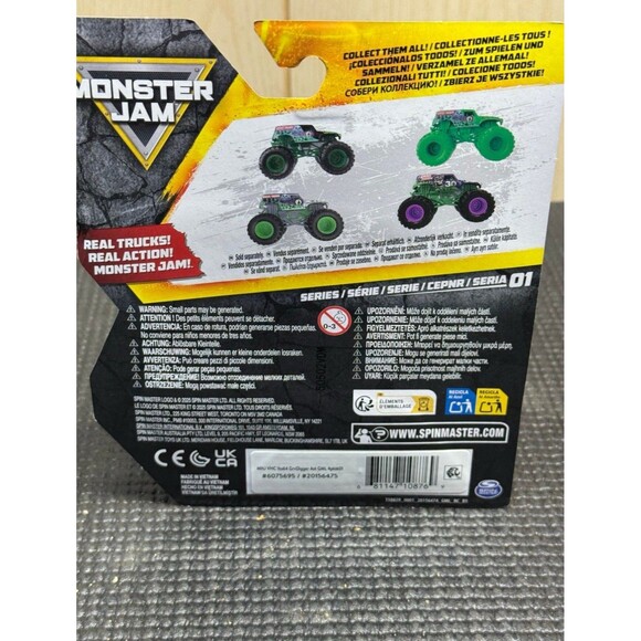 Monster Jam Truck GRAVE DIGGER 1:64 Series 01 RARE 2025 - Picture 2 of 2